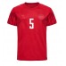 Maillot de foot Danemark Joakim Maehle #5 Domicile vêtements Monde 2022 Manches Courtes